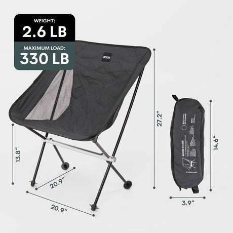 BOXIO CHAIR Set of 2 I ultralight camping chair with box - Magnadyne