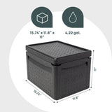 BOXIO COOL PLUS I Passive cooler box with cool packs - Magnadyne