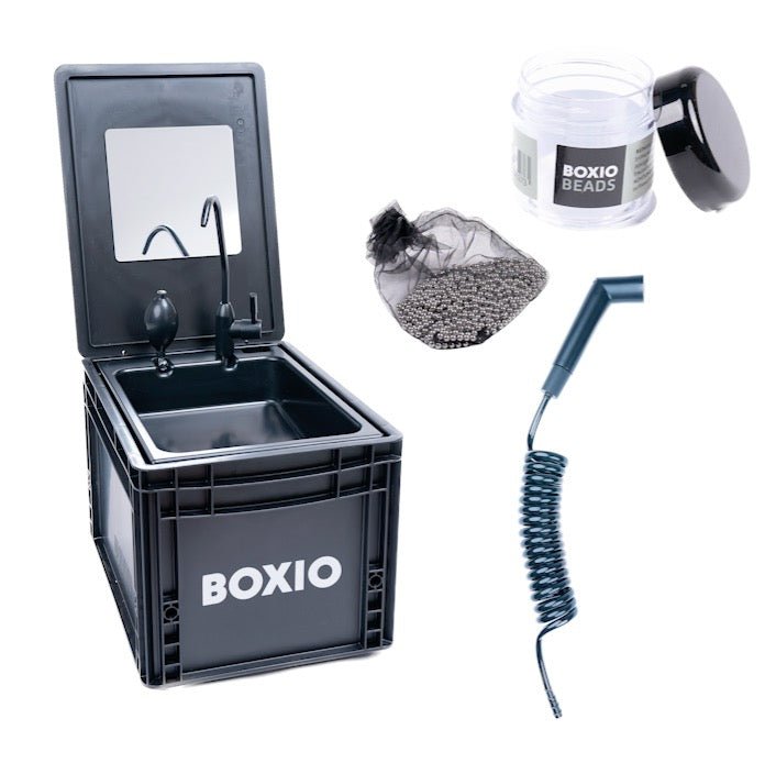 BOXIO - WASH PLUS - Portable Sink starter Set - Magnadyne