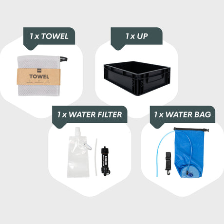 BOXIO WASH UP I Water Filter System in Eurobox - Magnadyne