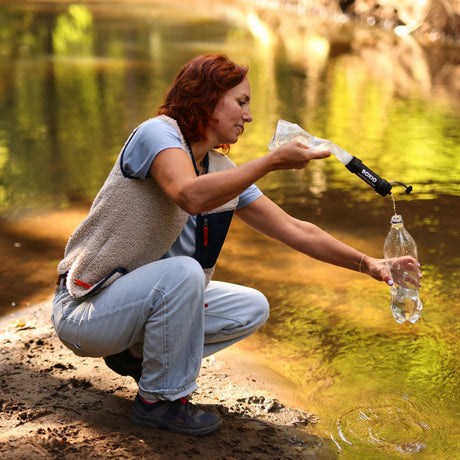 BOXIO WATER FILTER SYSTEM I Water Filter with 1.32 gal Water Bag - Magnadyne