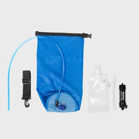BOXIO WATER FILTER SYSTEM I Water Filter with 1.32 gal Water Bag - Magnadyne