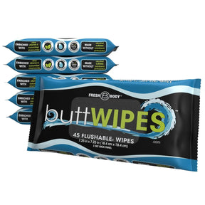 Buttwipes 45ct Flow Pack (select quantity) - Magnadyne