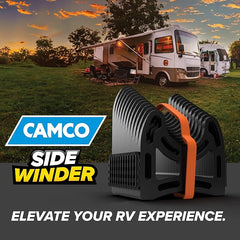 Camco Sidewinder 15 - Ft Camper / RV Sewer Hose Support - Flexible Telescoping Design - Magnadyne