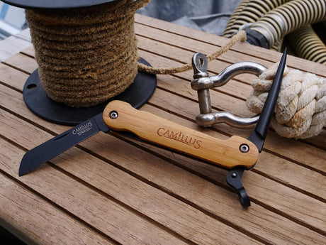 Camillus 7.5" Marlin Spike Folding Pocket Knife - Magnadyne