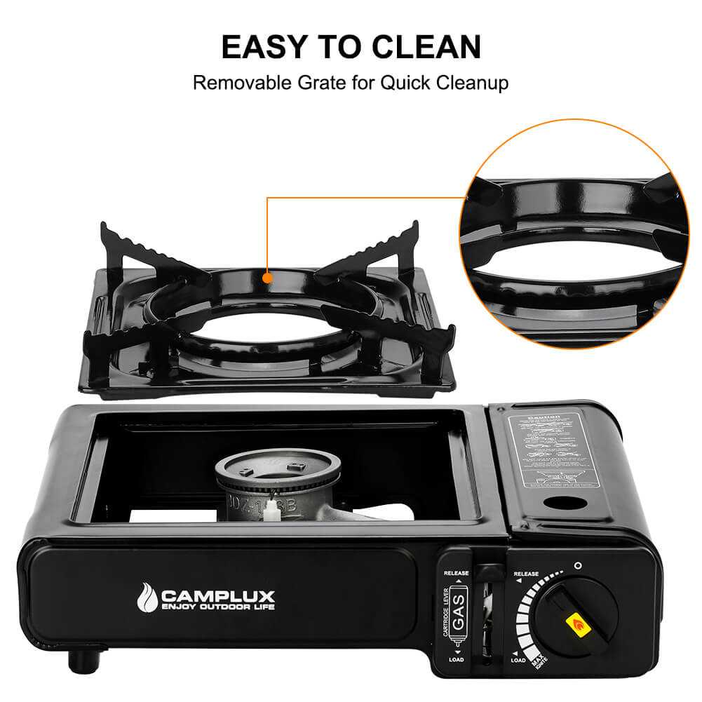 Camplux Dual Fuel Propane & Butane Stove with Carrying Case, Portable Camping Stoves with CSA Certification - Magnadyne