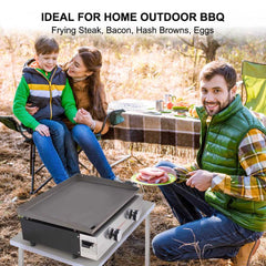 Camplux Outdoor Portable Griddle for RV, Camping and Tailgating - 22 Inch 22,000 BTU - Magnadyne