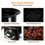 Camplux Outdoor Propane Fire Pit with Cover and Carry Kit, Auto-Ignition - Magnadyne