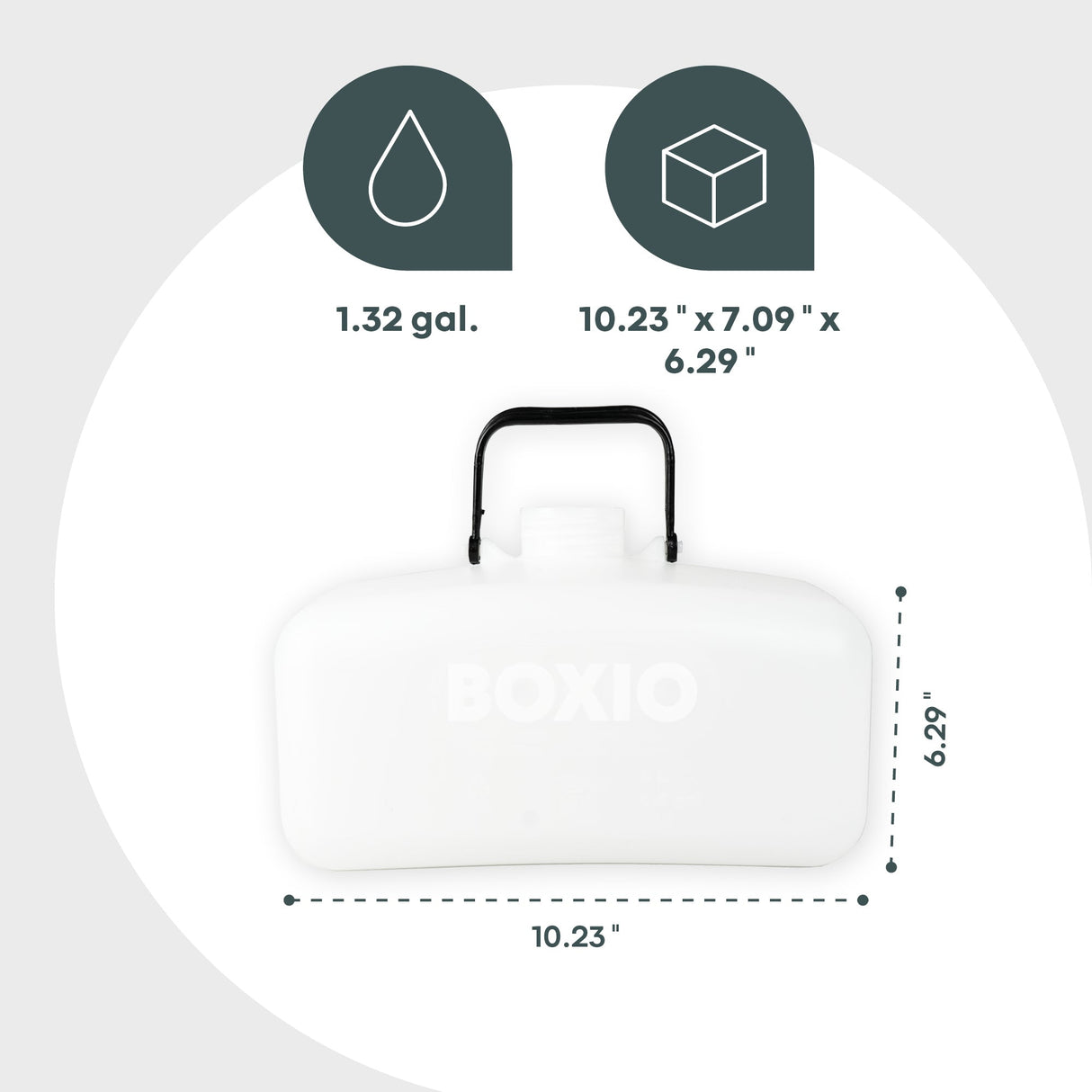 CANISTER 1.32 gallons | BOXIO - CANISTER - Magnadyne