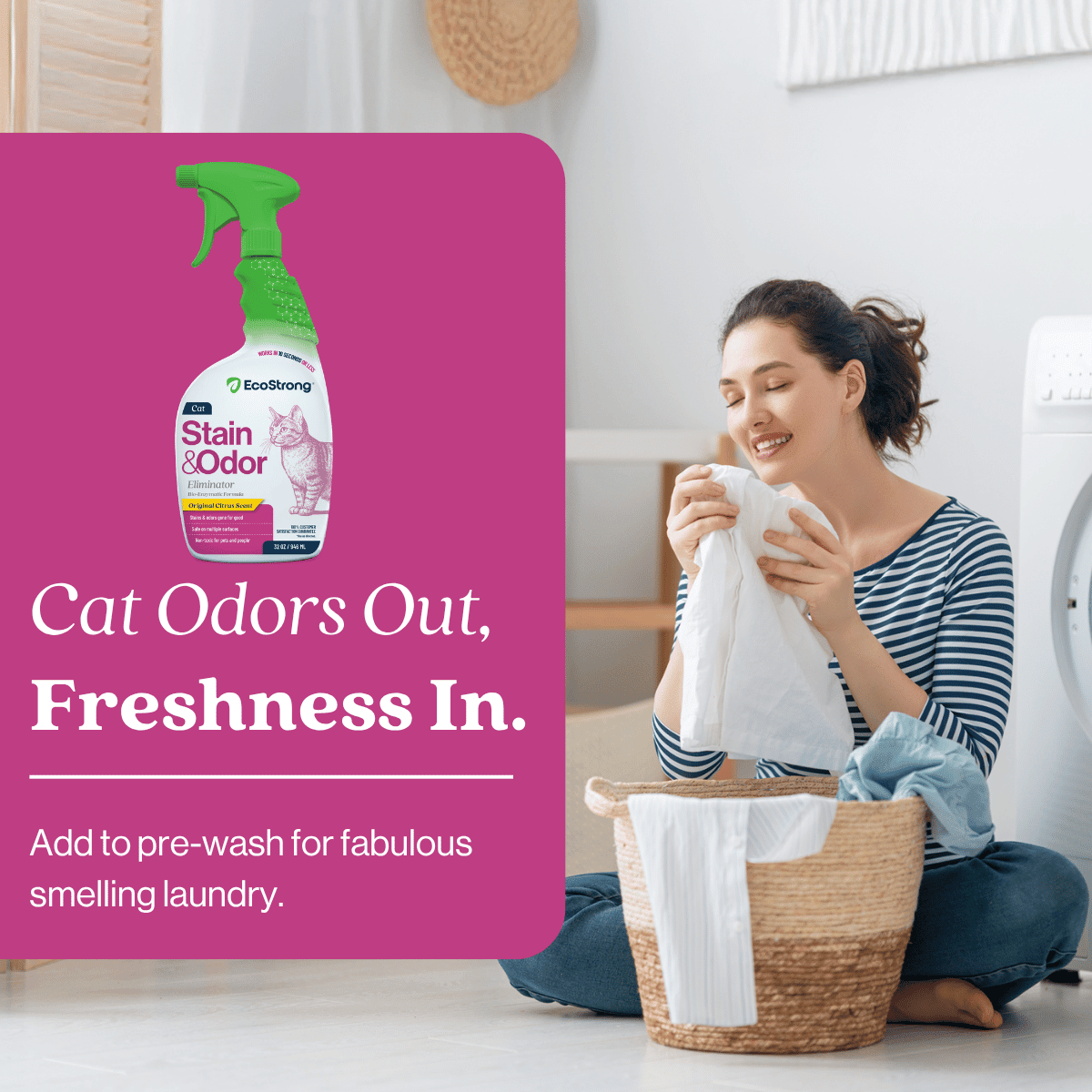 Cat Stain and Odor Eliminator - Magnadyne