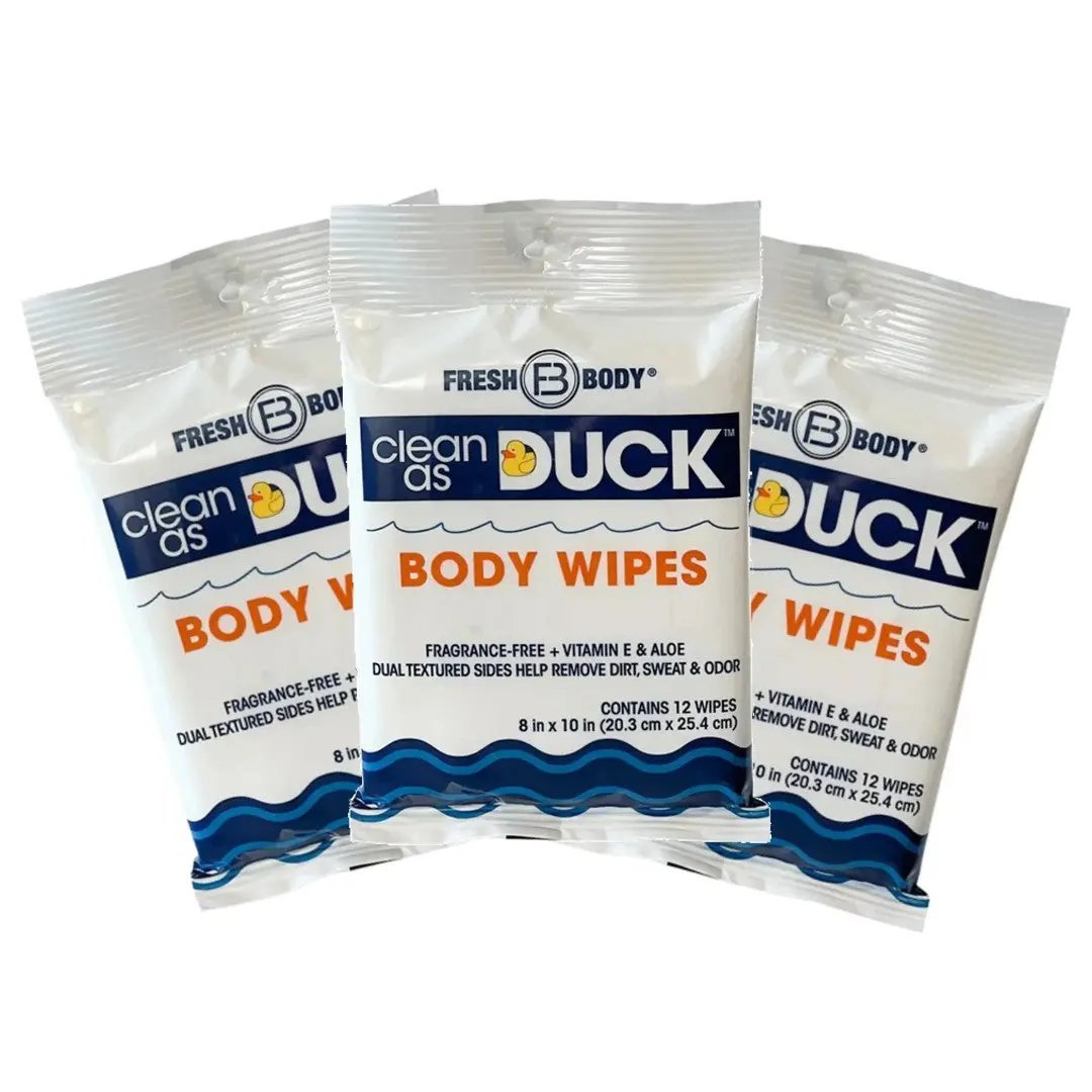 Clean As Duck Body Wipes 12ct (all quantity) - Magnadyne
