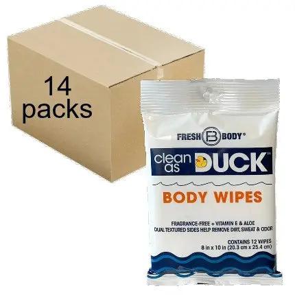 Clean As Duck Body Wipes 12ct (all quantity) - Magnadyne
