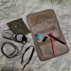 Compass Navigation Package - Traditional Military Lensatic Compass - Everything Needed to Get Started in Compass Land Navigation - Magnadyne