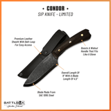 CONDOR SIP KNIFE–LIMITED EDITION - Magnadyne