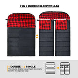 Double Sleeping Bag for Adults - Magnadyne