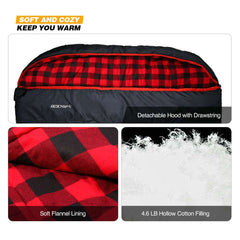 Double Sleeping Bag for Adults - Magnadyne