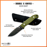 Double X Knives Bush Baby: Designed By Neal Green - Magnadyne