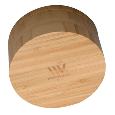 Eco-Friendly Bamboo Salt & Spice Cellar with Integrated Spoon – 1, 2, or 3 Compartments - Magnadyne