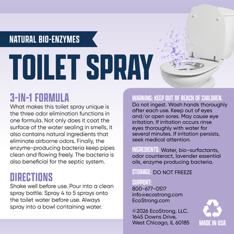 EcoStrong Discrete Toilet Spray - Magnadyne