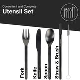 EcoVessel's Wanderware Reusable Stainless Steel Set - Magnadyne