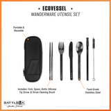EcoVessel's Wanderware Reusable Stainless Steel Set - Magnadyne
