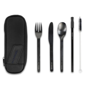 EcoVessel's Wanderware Reusable Stainless Steel Set - Magnadyne