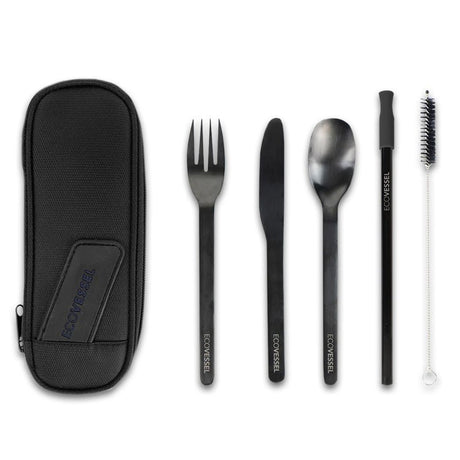 EcoVessel's Wanderware Reusable Stainless Steel Set - Magnadyne