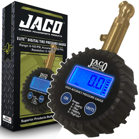 Elite® Digital Tire Pressure Gauge - Professional Accuracy - 100 PSI - Magnadyne
