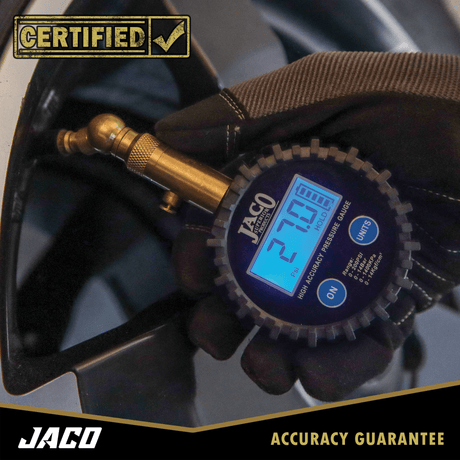 Elite® Digital Tire Pressure Gauge - Professional Accuracy - 100 PSI - Magnadyne