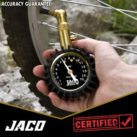 Elite® Low Pressure Tire Gauge - 15 PSI - Magnadyne