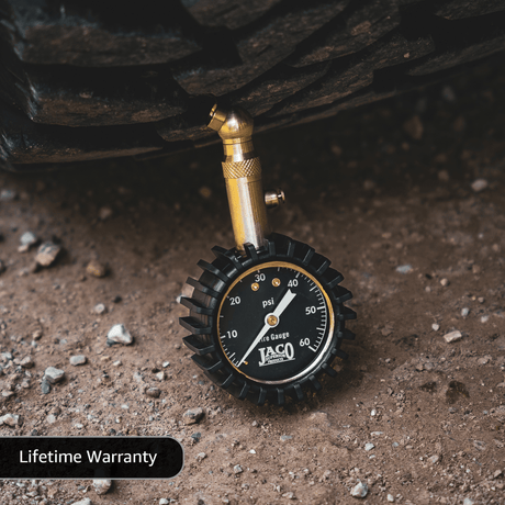 Elite® Tire Pressure Gauge - 60 PSI - Magnadyne
