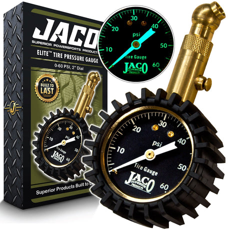 Elite® Tire Pressure Gauge - 60 PSI - Magnadyne