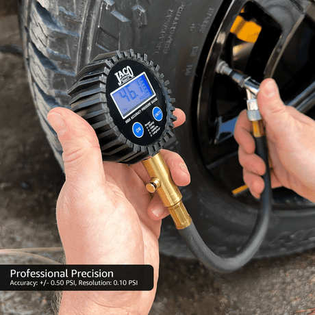 ElitePro™ Digital Tire Pressure Gauge - Professional Accuracy - 100 PSI - Magnadyne