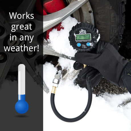ElitePro™ Digital Tire Pressure Gauge - Professional Accuracy - 100 PSI - Magnadyne