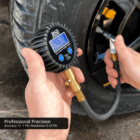 ElitePro™ Digital Tire Pressure Gauge - Professional Accuracy - 200 PSI - Magnadyne
