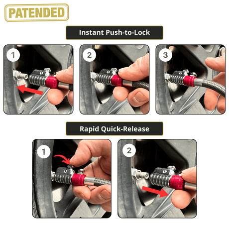 ElitePro-X Digital Tire Pressure Gauge with Lightning™ Chuck - Magnadyne
