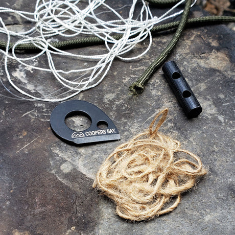 Enhanced "Fish & Fire" Emergency Survival Paracord - Easy to Handle "Quick Deploy" Speed Hank - Magnadyne