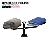 Extra Thick Folding Cot Pad, Soft Rabbit Hair Velvet, Brown Gary - Magnadyne