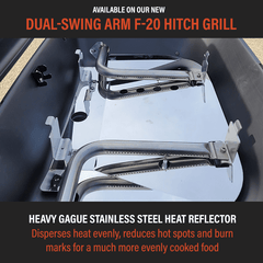 F - 20 Hitch Mounted Propane Grill - Magnadyne