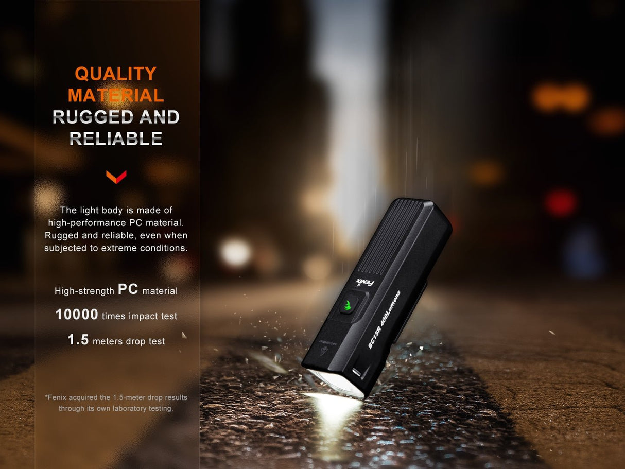 Fenix BC15R Lightweight Rechargeable Bicycle Light - Magnadyne