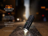 Fenix BC15R Lightweight Rechargeable Bicycle Light - Magnadyne