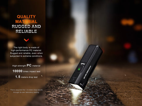 Fenix BC15R Lightweight Rechargeable Bicycle Light - Magnadyne
