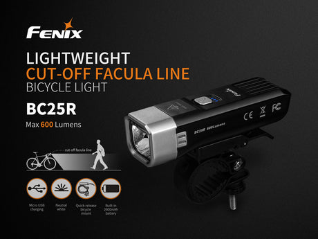 Fenix BC25R LED Bike Light - Magnadyne
