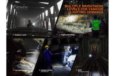 Fenix C7 High-performance Rechargeable LED Flashlight - 3000 Lumens - Magnadyne