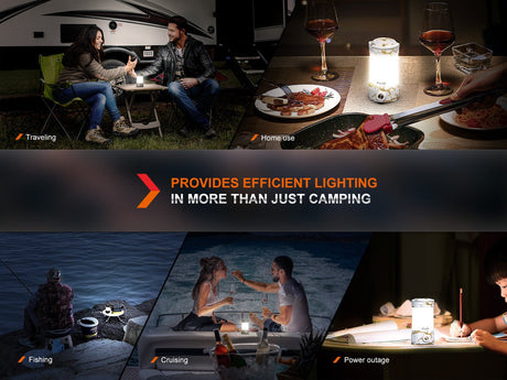Fenix CL26R PRO High Performance LED Rechargeable Camping Lantern - Magnadyne