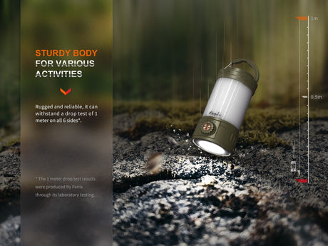 Fenix CL26R PRO High Performance LED Rechargeable Camping Lantern - Magnadyne