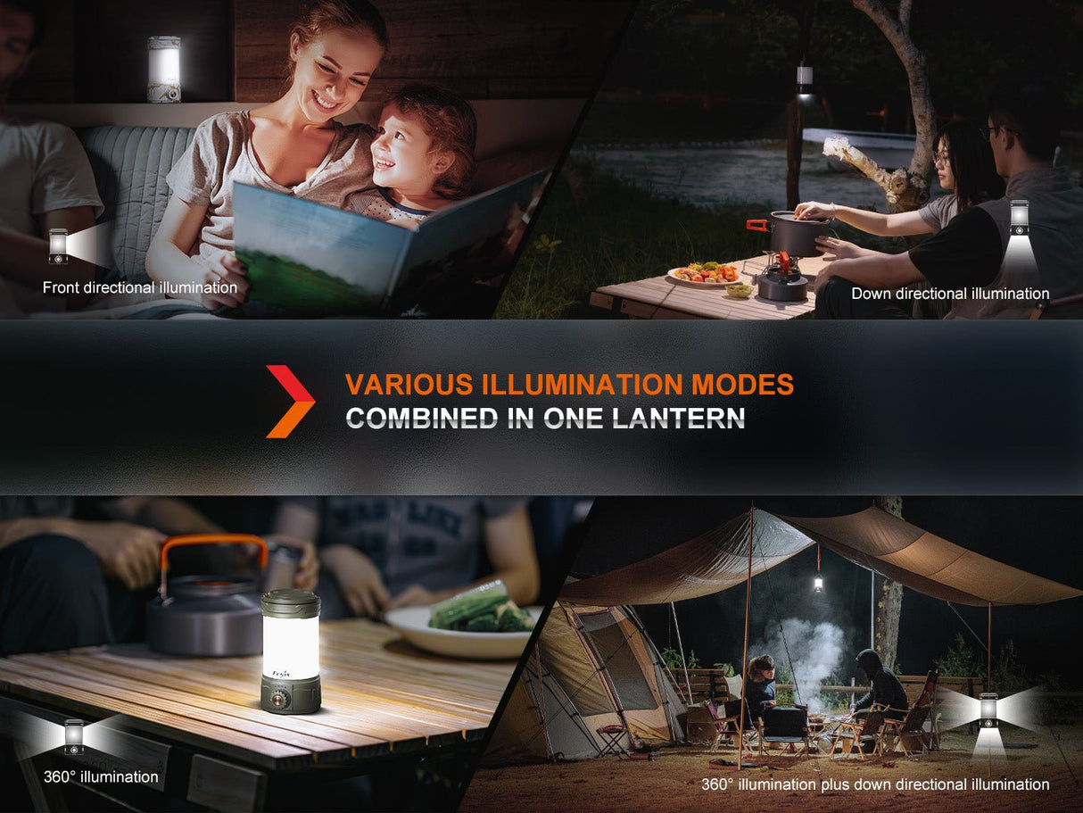 Fenix CL26R PRO High Performance LED Rechargeable Camping Lantern - Magnadyne