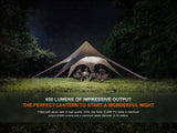 Fenix CL26R PRO High Performance LED Rechargeable Camping Lantern - Magnadyne