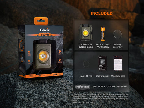 Fenix CL27R Multifunctional Outdoor Lantern - Magnadyne
