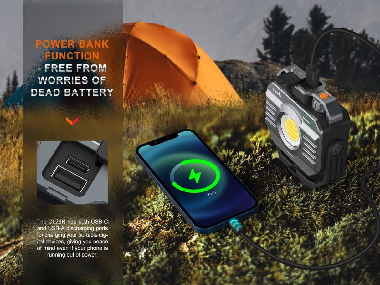 Fenix CL28R Multifunctional Outdoor LED Lantern - Magnadyne